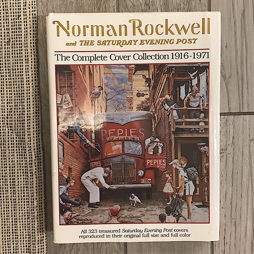 Norman Rockwell Collectable Book-